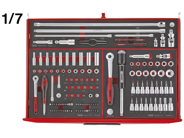 TENGTOOLS VERKTYGSSATS EVA 249 DELAR