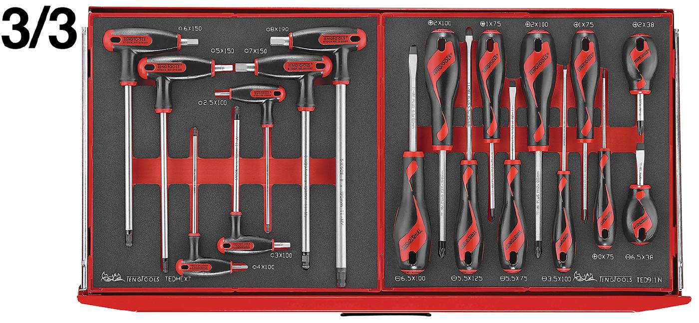 TENG TOOLS VERKTYGSSATS EVA 183 DELAR
