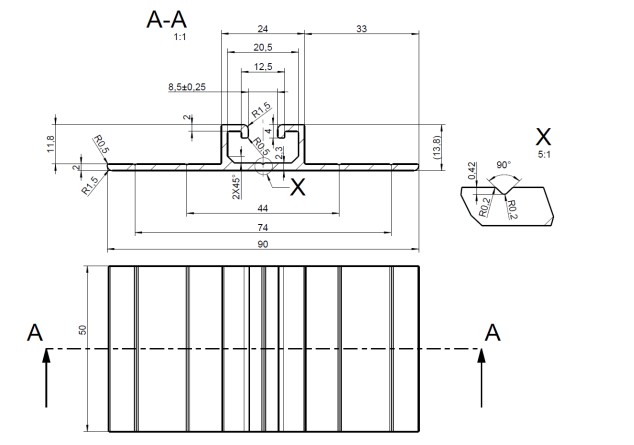 SKENA W31 40X40MM AL (kopia)